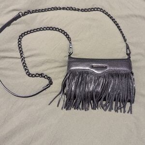 Rebecca Minkoff fringe phone crossbody bag